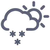 W&auml;hrend der ersten H&auml;lfte des Tages Bedeckt mit st&uuml;rmischen Regenschauern und Hagel tendenziell in der zweiten H&auml;lfte des Tages Bedeckt mit st&uuml;rmischen Regenschauern